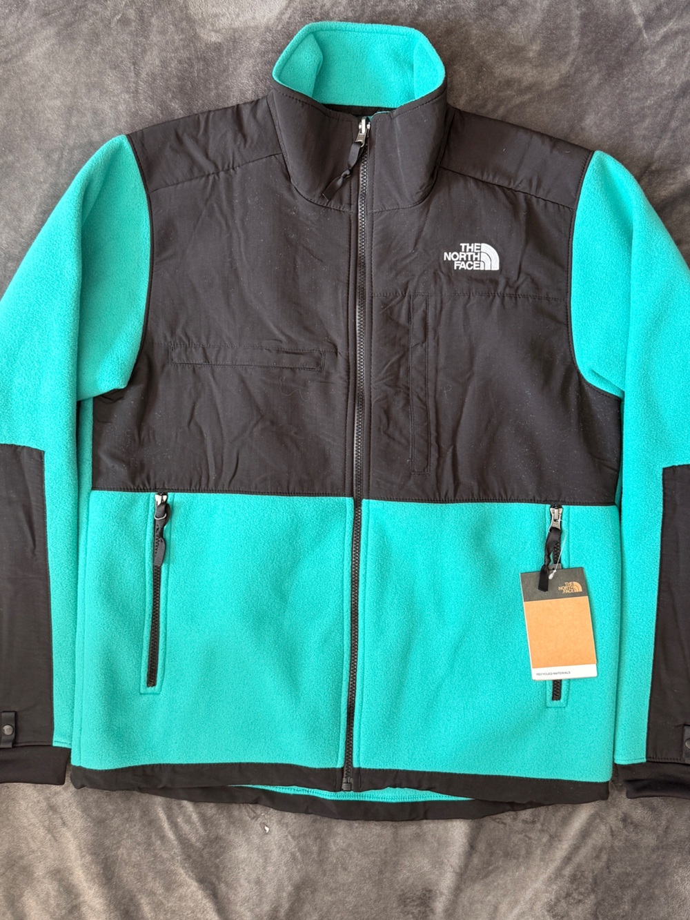 The North Face Men’s Size Medium Denali 2 Jacket Porcelain Green New w/ Tags